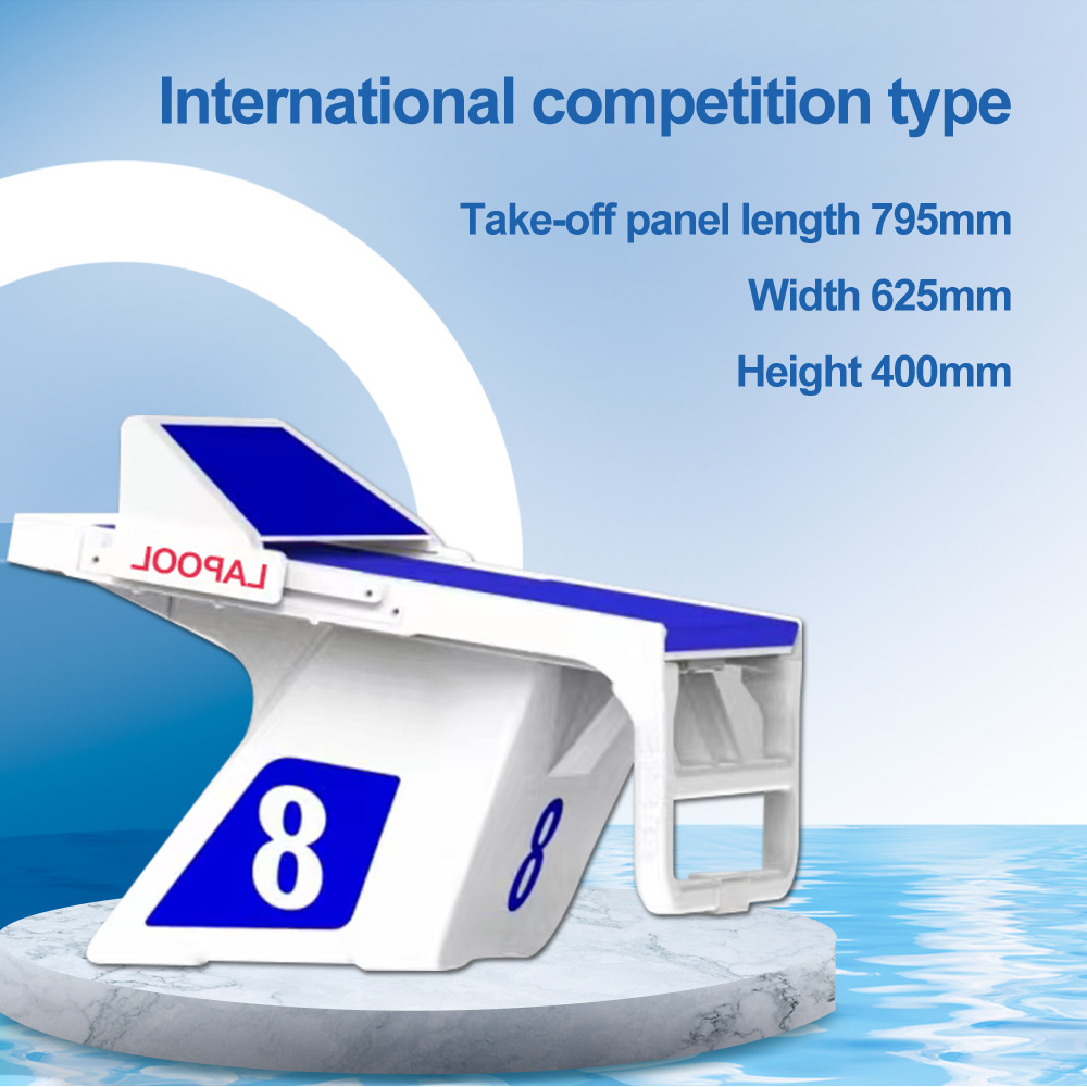 New Design Portable Platform, Fina Used Durable Starting Block For Swimming Poo/