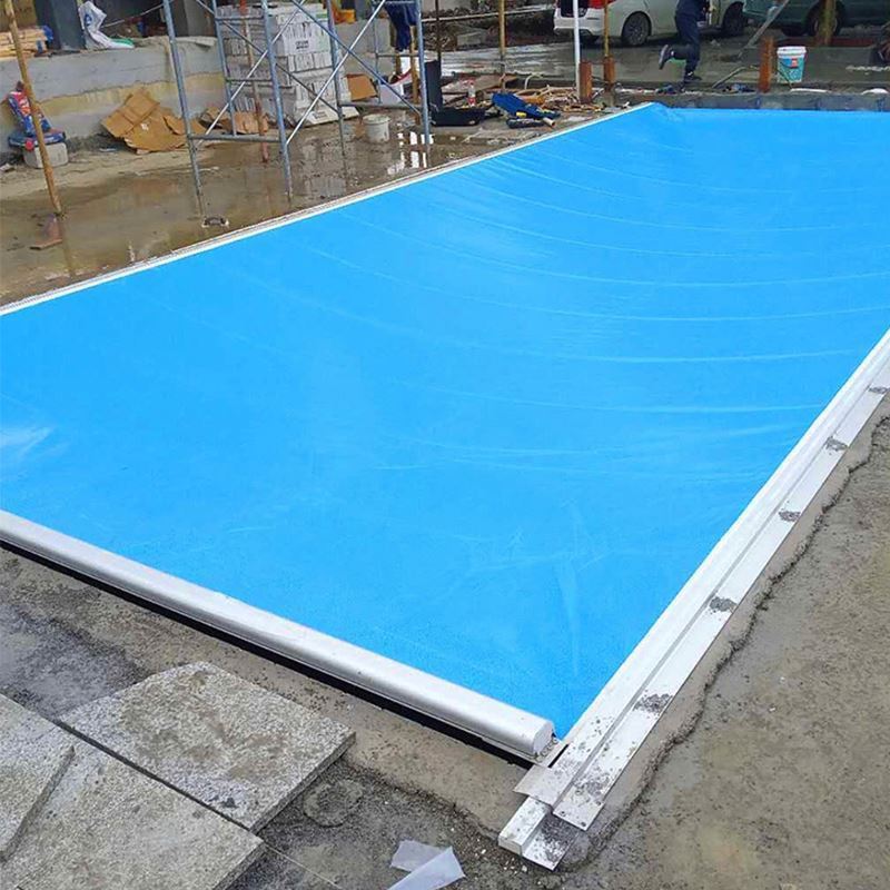 Reinforced Pvc Fabric Inflatable Automatic Winter Safety Swimming Automatic Swim Pool Cover