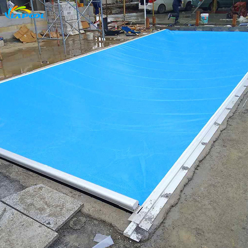 Factory Supply Above Ground Solar Waterproof Aluminium Drain Electric Roller Safety Automatic Swimming Pool Cover