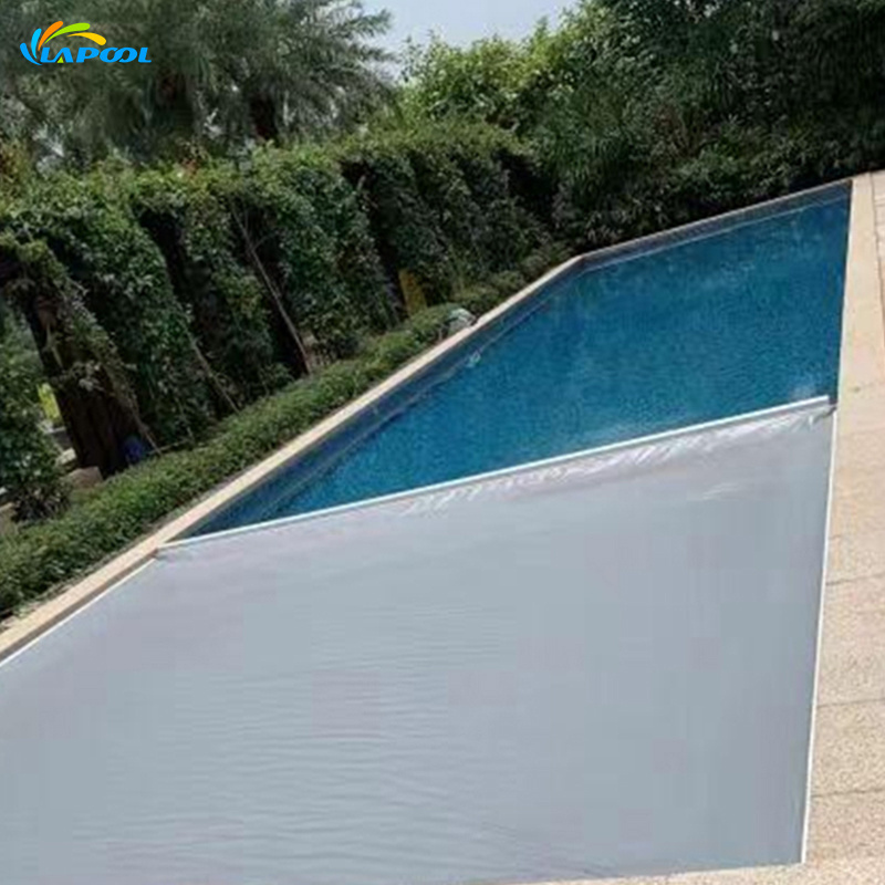 New Automatic Swimming Pool Cover Couvercle De Piscina Automatique Automatische Schwimmbadabdeckung