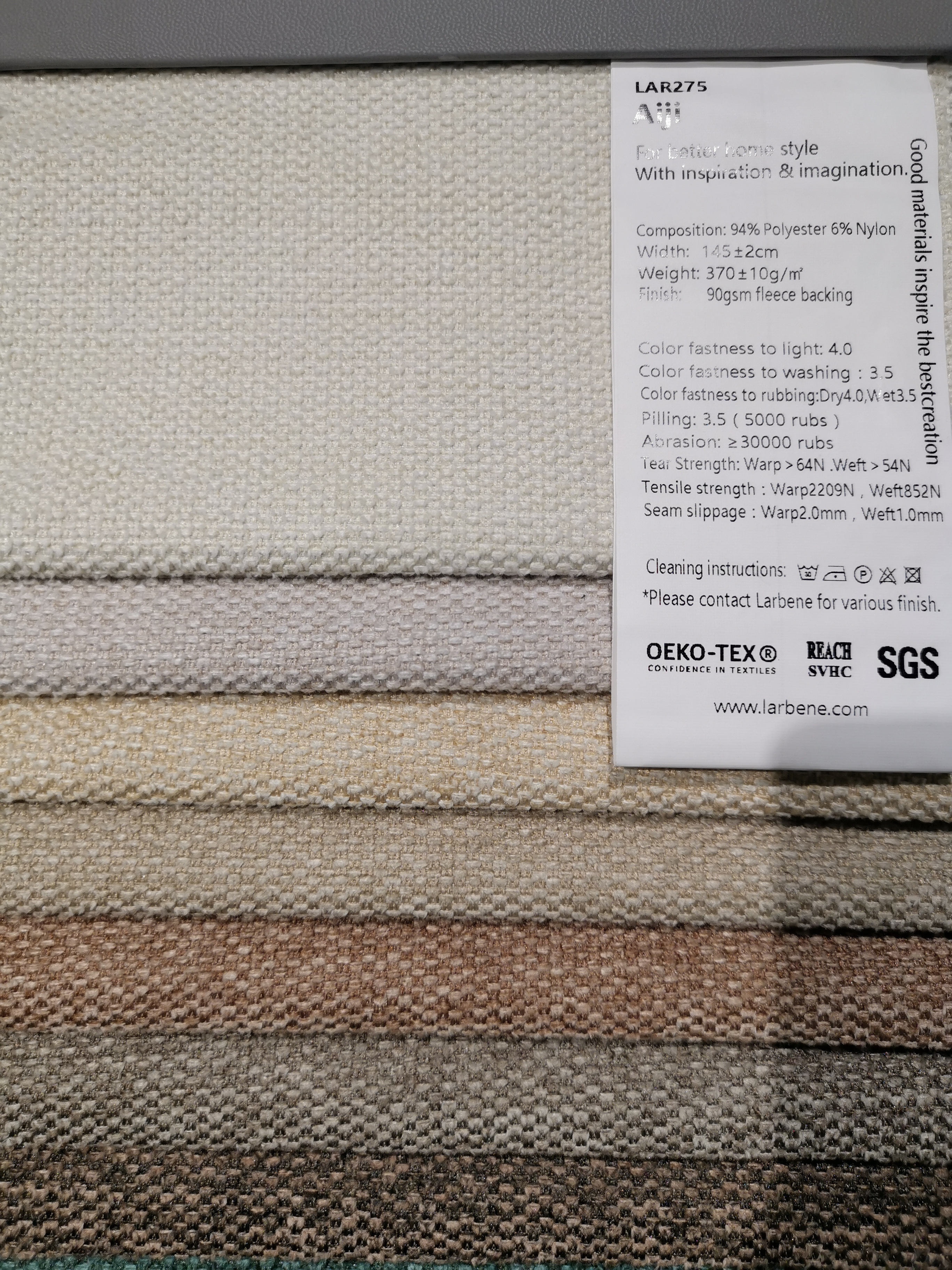 Factory cheap soft linen look upholstery sofa fabric stock lot woven fabric