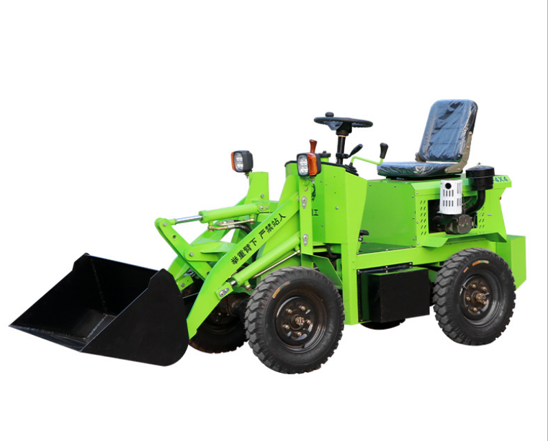 Practical Pure electric Multi-functional small loader Construction of agricultural engineering small Shovel forklift truck