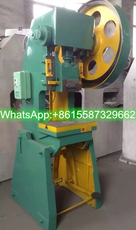 steel pipes hole small punching machine 16ton for sale with high performance, round hole puncher for door