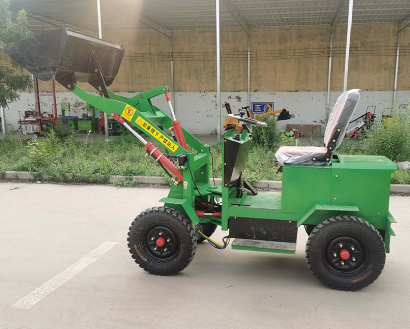 Practical Pure electric Multi-functional small loader Construction of agricultural engineering small Shovel forklift truck