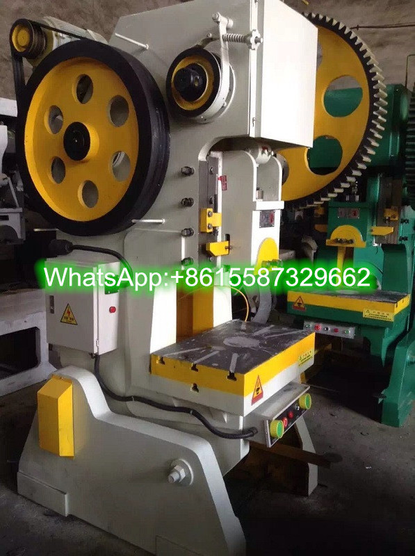 steel pipes hole small punching machine 16ton for sale with high performance, round hole puncher for door