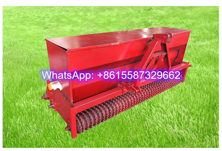 Turf grass plug planter implement farm tractor lawn grass seed drill seeder for sale