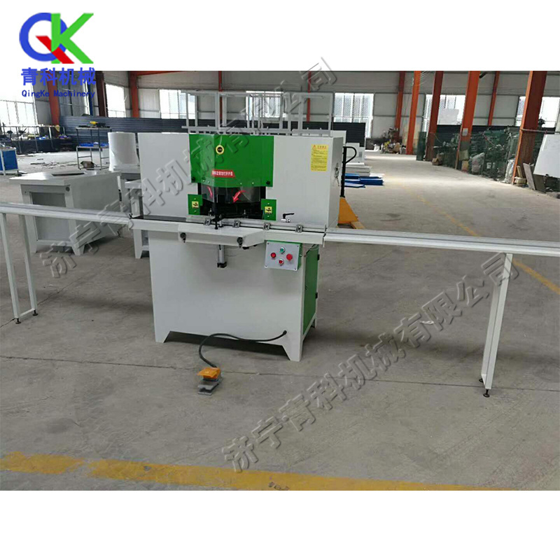 Woodworking photo frame mirror frame cutting machine Double-head cutting machine Door and window frame bevelling machine