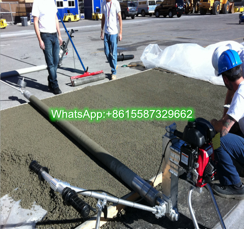 Electric/gasoline concrete roller machine,concrete roller paver,screed paving machine