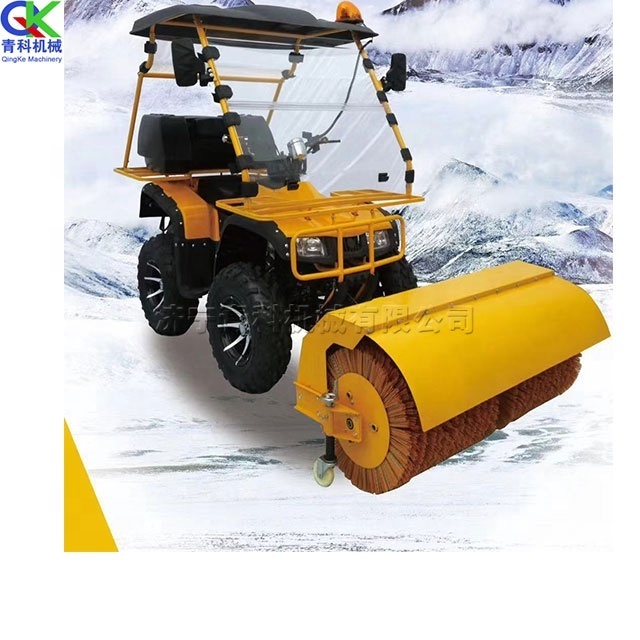 Small snow sweeper  Multifunctional snow remover  Driving style  snow plow