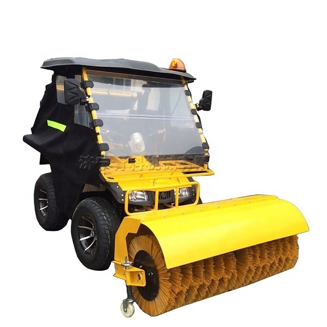 Small snow sweeper  Multifunctional snow remover  Driving style  snow plow