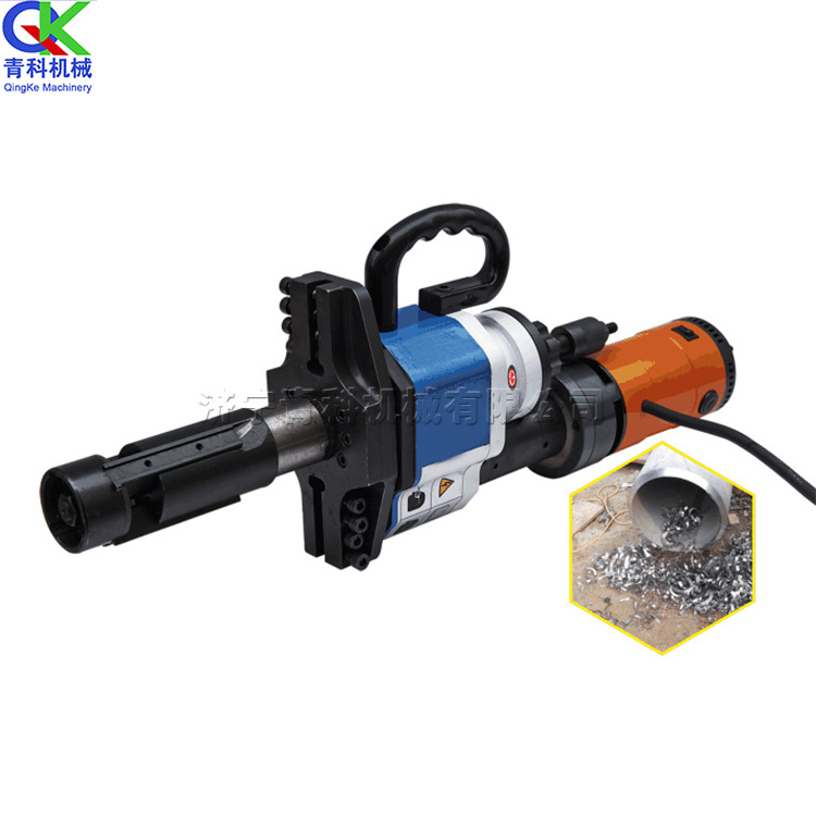 220V Portable electric pipe cutting  beveling machine pneumatic metal pipe beveling tool