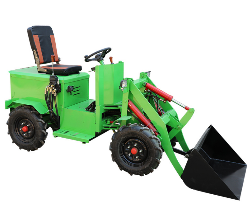 Practical Pure electric Multi-functional small loader Construction of agricultural engineering small Shovel forklift truck