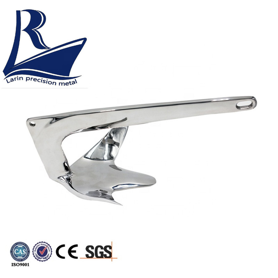 boat Anchor Manufacturers polishing stainless steel bruce anchor 50kgs