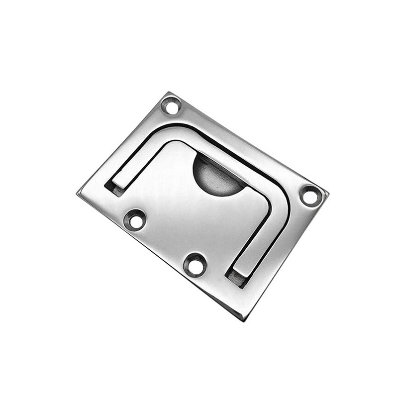 stainless steel 316 marine lock locking flush pull hatch for boats