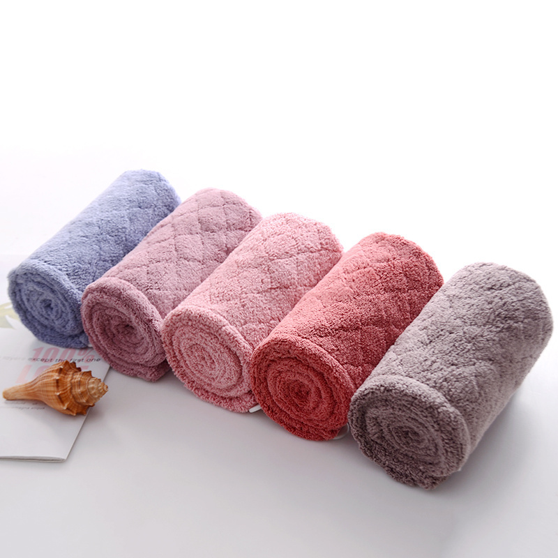 waffle cotton hair towel wrap super absorbent microfiber hair towel wrap custom women bath towel hair wrap