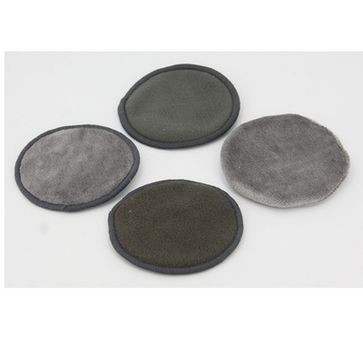 Washable Eco Friendly Make-up Remove Reusable Face Cleaning Pads Hemp Bamboo Velour Velvet Terry Cotton Makeup Facial Pad