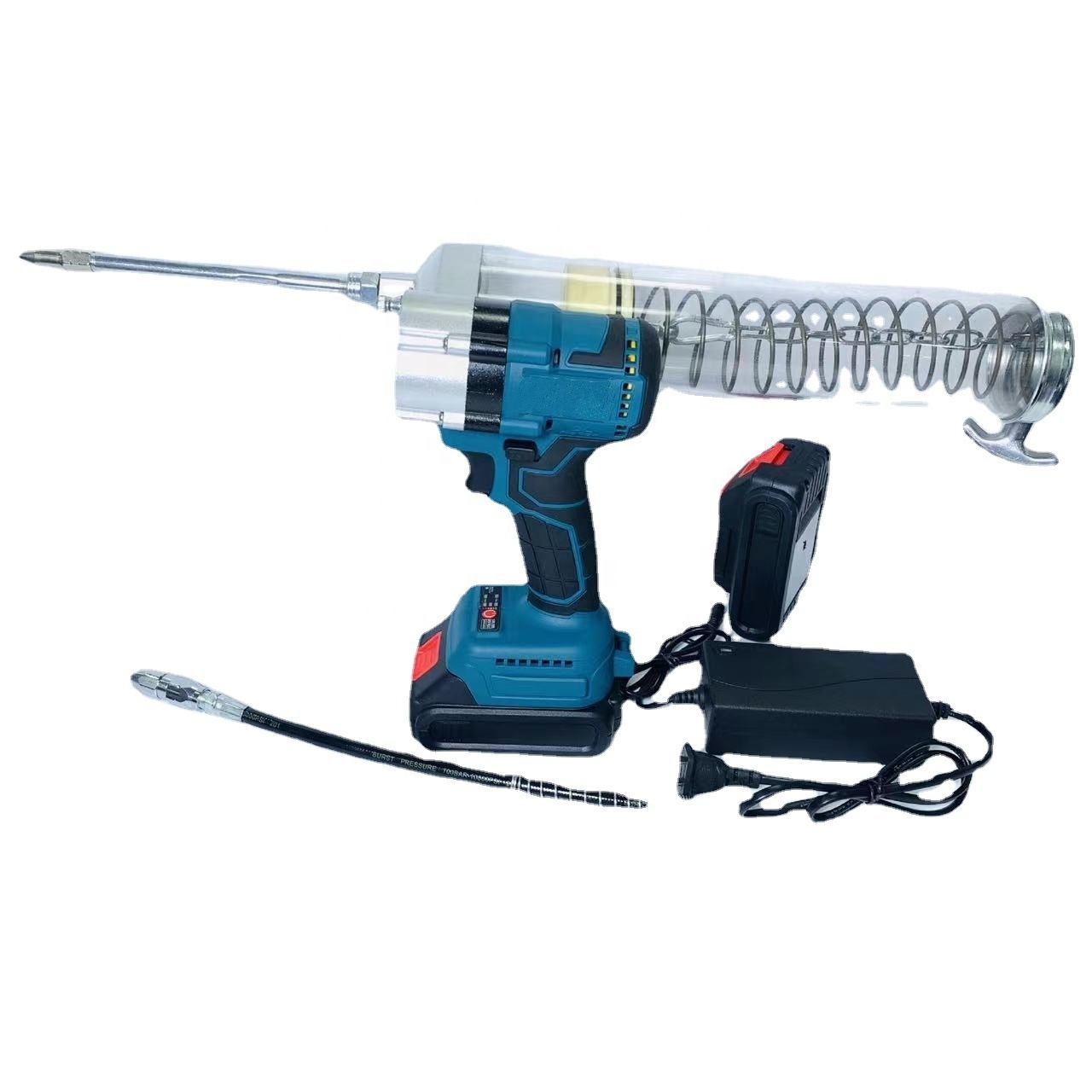 LARIX Lithium Battery Electric Cordless High Pressure Grease Guns 12000psi