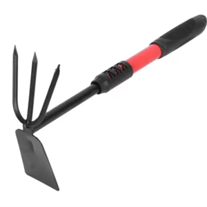 Stock spot plastic handle hardness carbon steel dual-purpose garden hoe with long handle chinese garden hoe