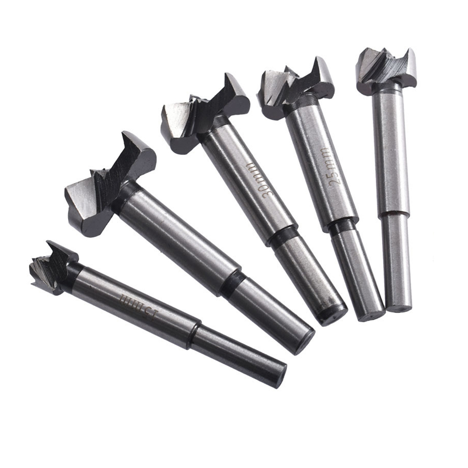 Carbide Forstner Drill Bit Set Carbide Tipped Forstner Bit for Hard Wood, Wood Drilling Hole Saw