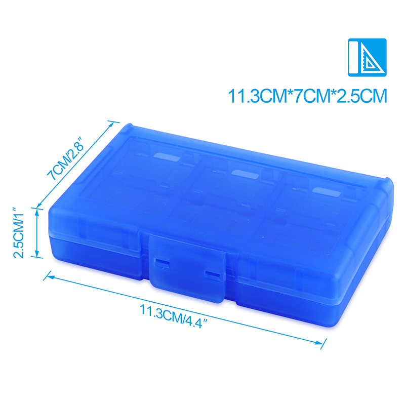 2024 Clear Transparent Game Cartridge Box Case  Games Plastic PET Protector for N64 NES SNES for GB GBA GBC NGPC Switch