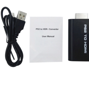 2023 Fit for  PS2 to HD MI Adapter Converter Connector Output Video Audio games for Play station 2 to HD MI Adapter Converter