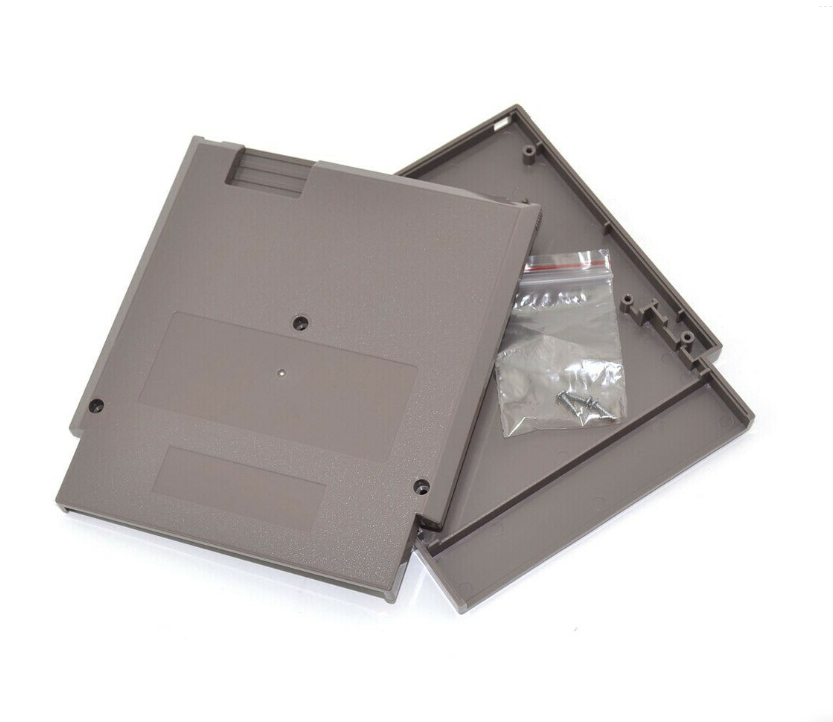 2024 Game Cartridge Replacement ShellS For NES Cover Plastic Case with 3 screws  72 Pin Game Card cover