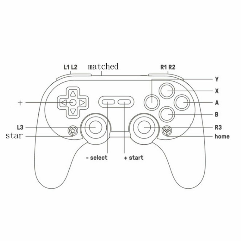 2024 8Bitdo Gamepad SN30pro+ Gamepad Wireless Controller For Nintendo Switch 8bitdo controller gamepad