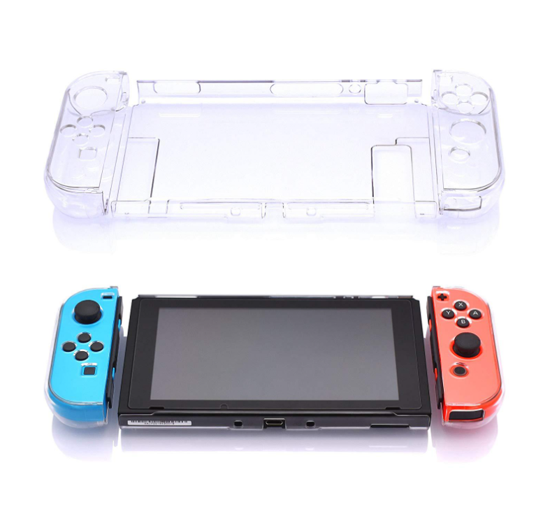 2023 Clear Crystal Protective Case Cover For Nintendo Switch NS NX Console Crystal Cover shells for game accessories