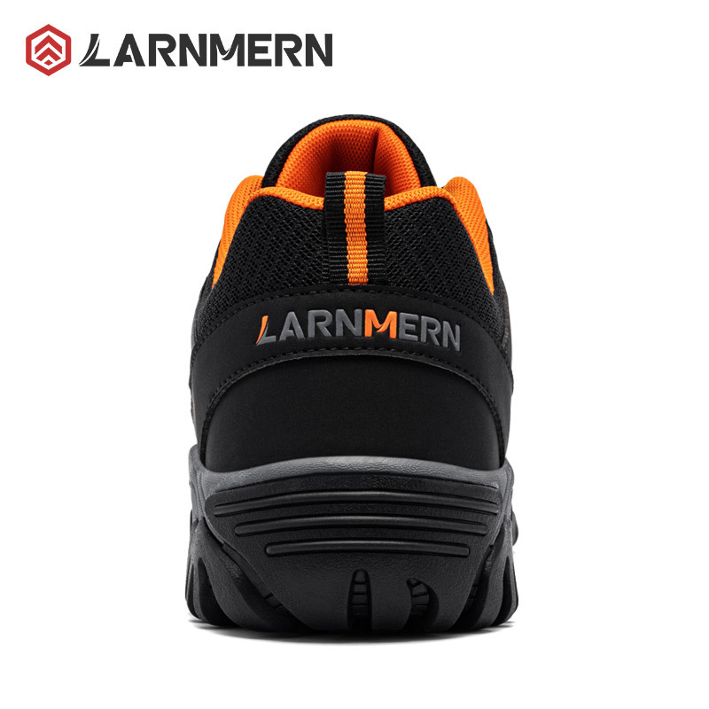 LARNMERN Breathable Safety Shoes for Men Comfortable Steel Toe Safety Work Shoes for Men Puncture-proof Anti-slip