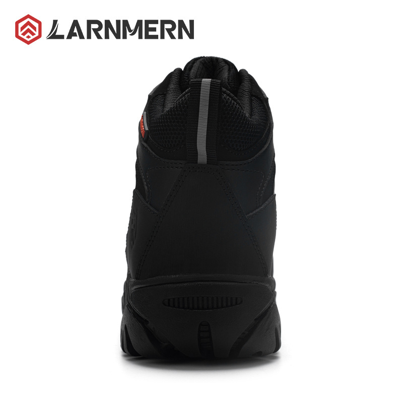 LARNMERN Composite Toe Safety Boots for Men Indestructible Work Boots CE/ASTM SRC Puncture Proof Anti-Slip Anti-Smash