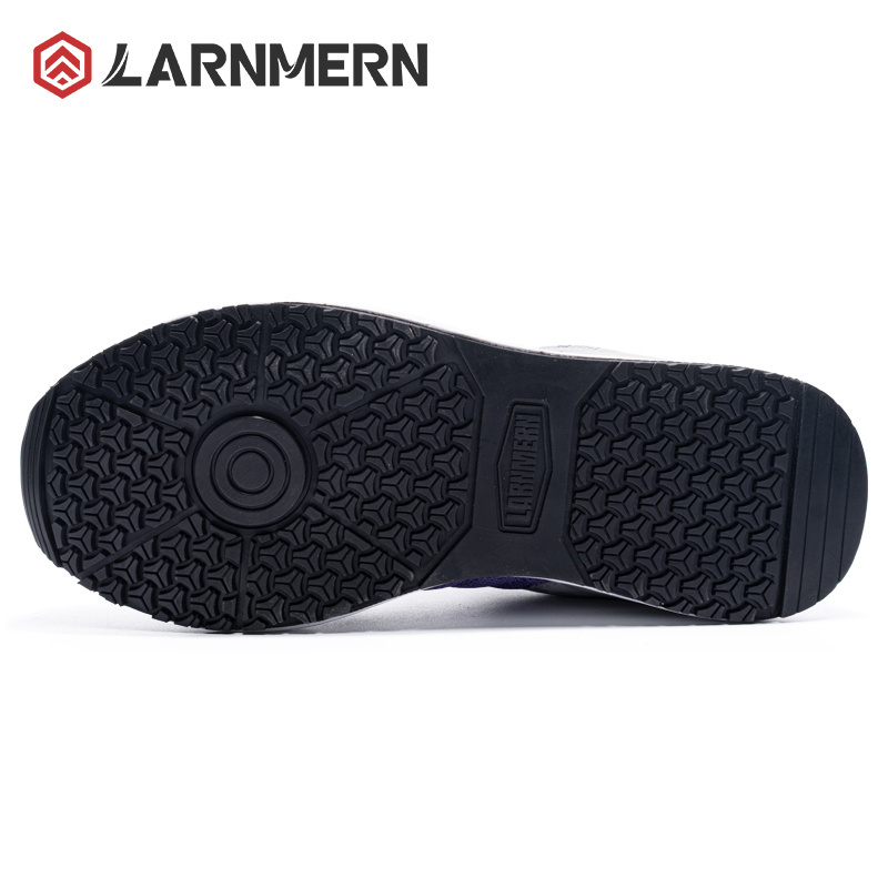 LARNMERN Steel Toe Sneaker Safety Shoes for Women Fashion Comfortable CE Work Shoes Puncture Proof Anti-Slip Anti-Static