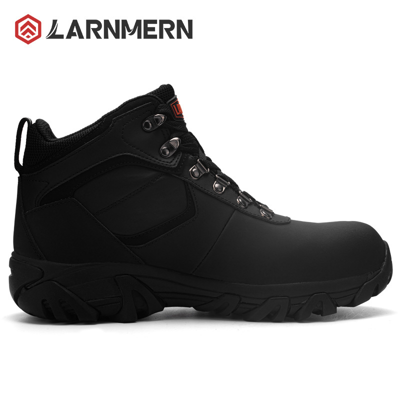 LARNMERN Composite Toe Safety Boots for Men Indestructible Work Boots CE/ASTM SRC Puncture Proof Anti-Slip Anti-Smash