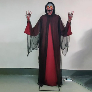 Life size Halloween Animatronic Sound controlled scary Halloween zombie decorations