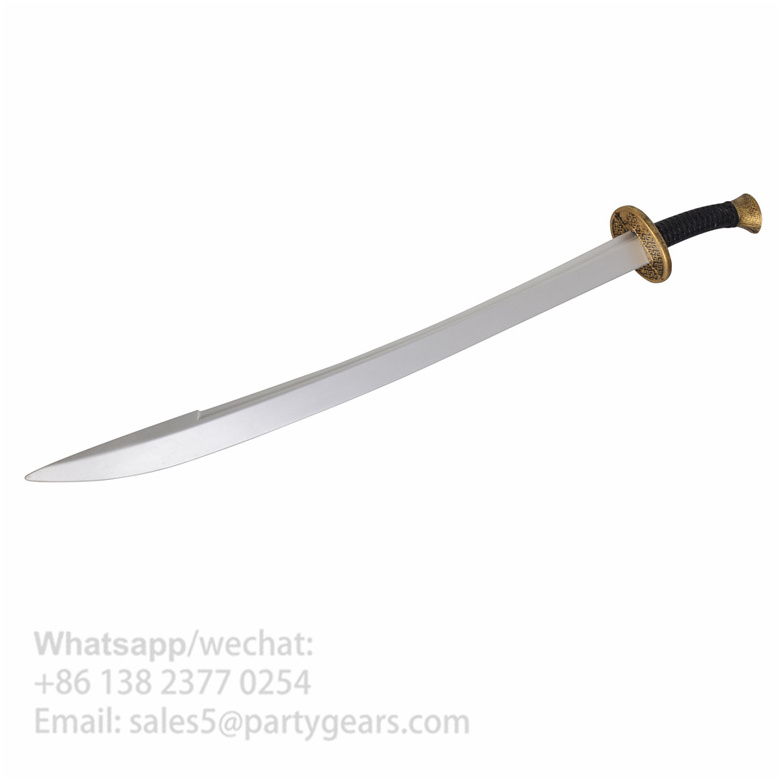 Medieval pirate scimitar Foam Larp weapon halloween kids cosplay toy sword