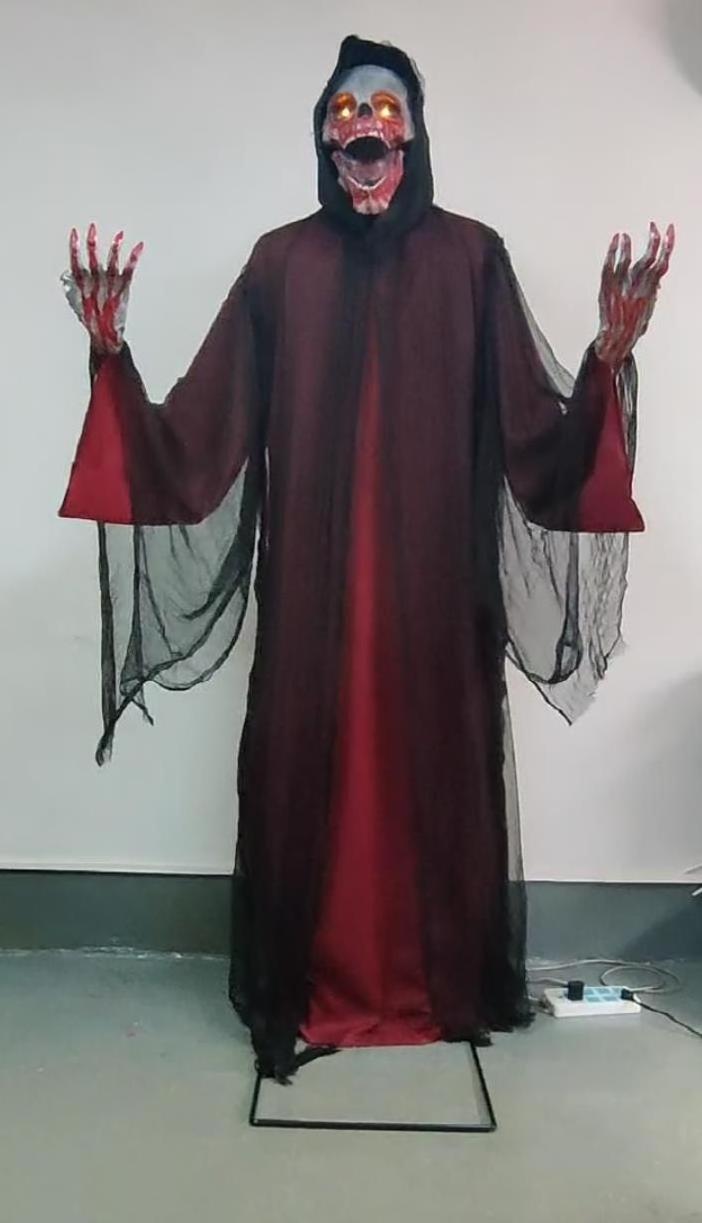 Life size Halloween Animatronic Sound controlled scary Halloween zombie decorations