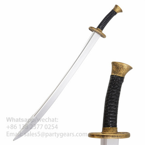 Medieval pirate scimitar Foam Larp weapon halloween kids cosplay toy sword