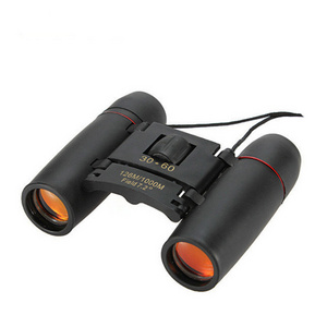 Portable Pocket Foldable 8X21 30X60 Small HD BAK4 BAK7 Compact Roof Lightweight Binocular For Kids Hiking Camping Concert