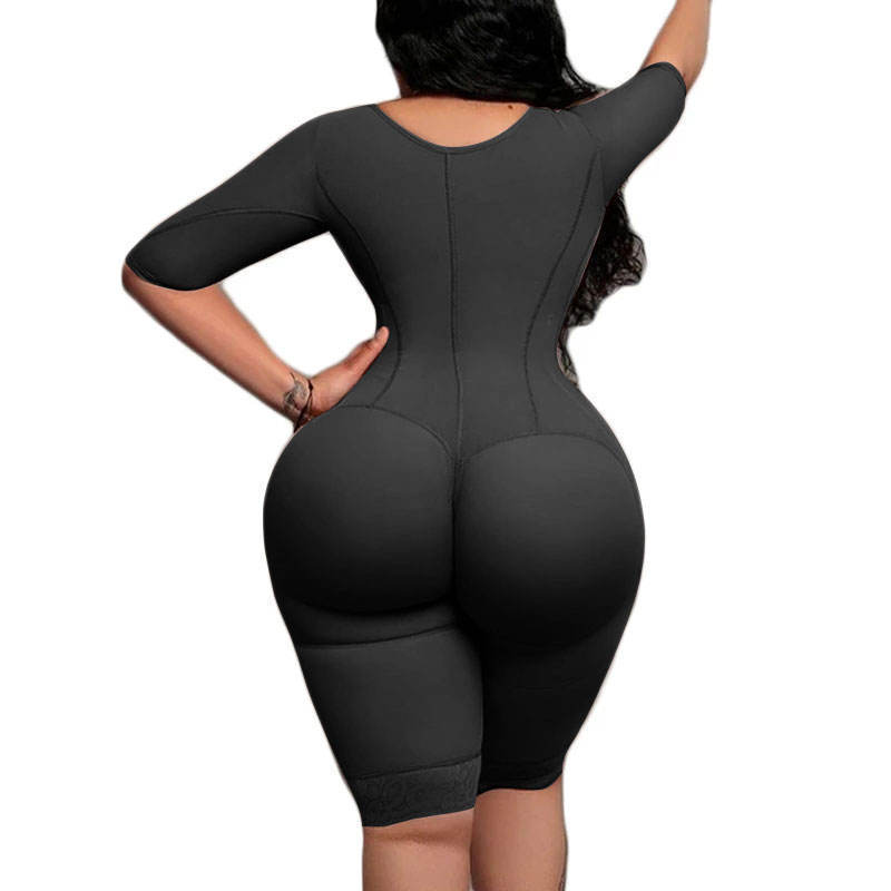 High Compression Girdle With Corrective Waisted Butt Lifter Full Body Bbl Shaper Faha Shapewear Colombianas Fajas Para Mujer