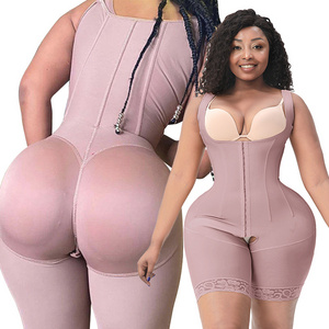 Post Surgery Butt Lifter Body Shaper Girdle High Compression Garment Fajas Colombianas Bodysuit Shapewear Wholesale For Women