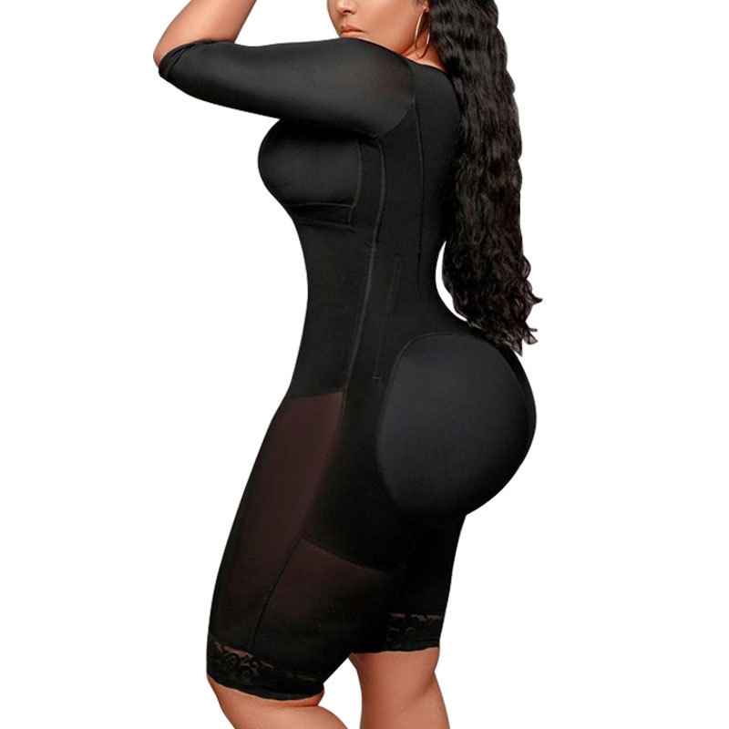 High Compression Girdle With Corrective Waisted Butt Lifter Full Body Bbl Shaper Faha Shapewear Colombianas Fajas Para Mujer