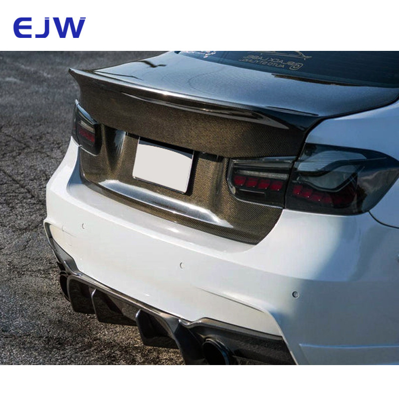 For BMW 3 Series F30 F35 Carbon Fiber Trunk Lid Automotive Special Upgrade Carbon Fiber Tail Lid 2013-2019