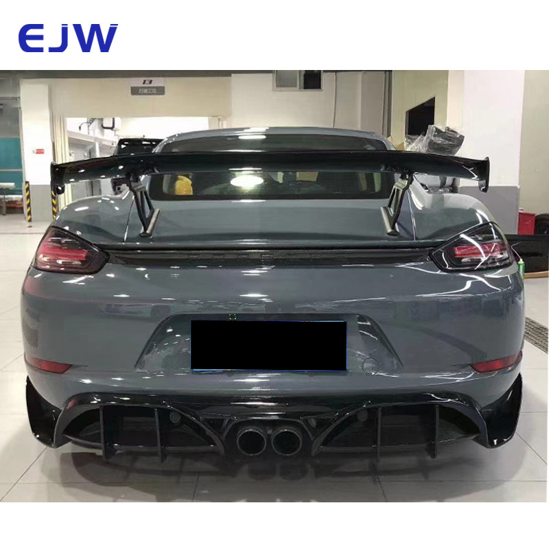 Upgrade PD Style Fiberglass Accessories Body Kits Facelift For Porsche 718 Cayman Boxster 2016 - 2018