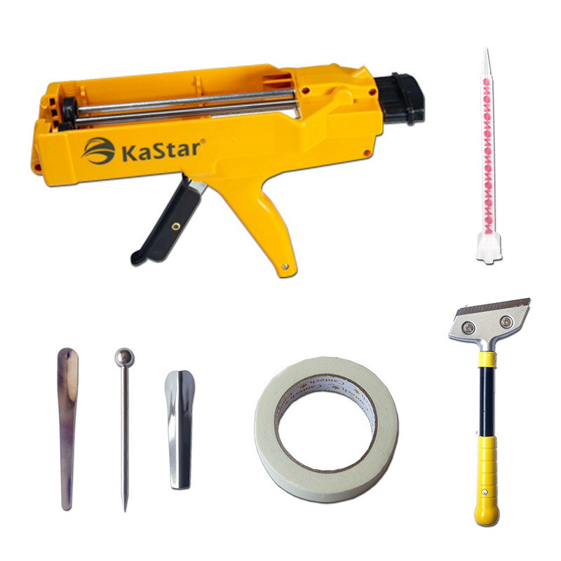 KASTAR Group Manual Hand Caulking Tile Grout Guns Mortar For Porcelain Tie Sealer Cement Sealant Grout Caulking Guns