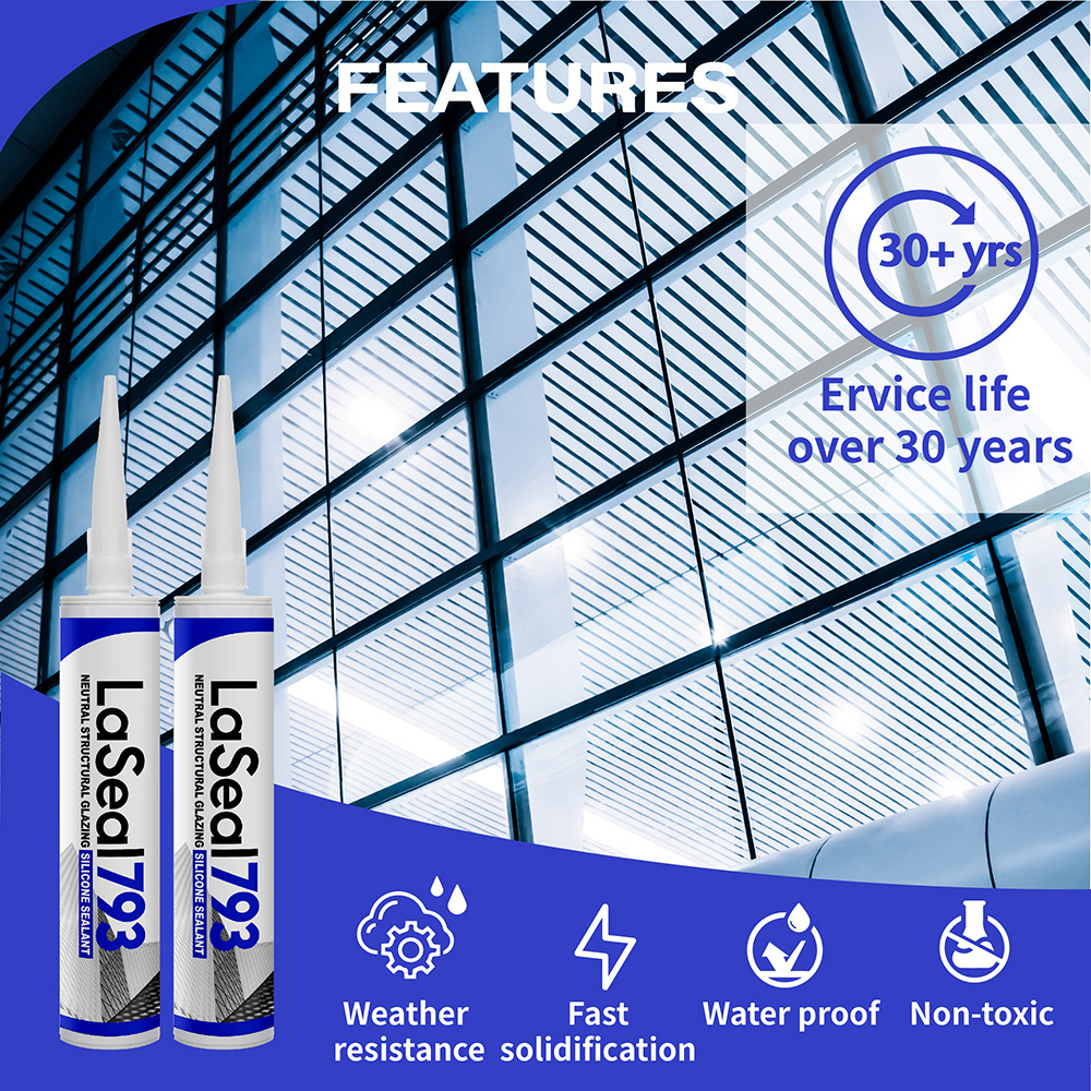 Wholesale Professional KASTAR Manufacturer exterior wall adhesive neutral structural glazing silicone polysulfide sealant