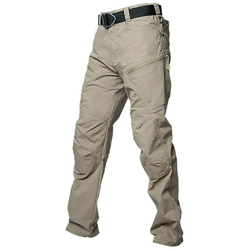 Outdoor Tactical Cargo Pants Men Cotton Many Pockets Stretch Security Trousers 65%Polyester35%Cotton Pants