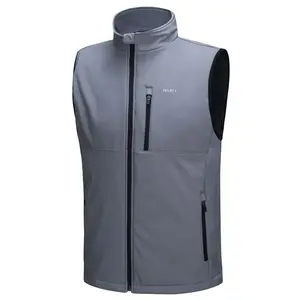 Custom Lightweight Hiking Golf Vests Men's Windproof Sleeveless Fishing Jackets Running Waistcoats Water Repellent Travel Tops