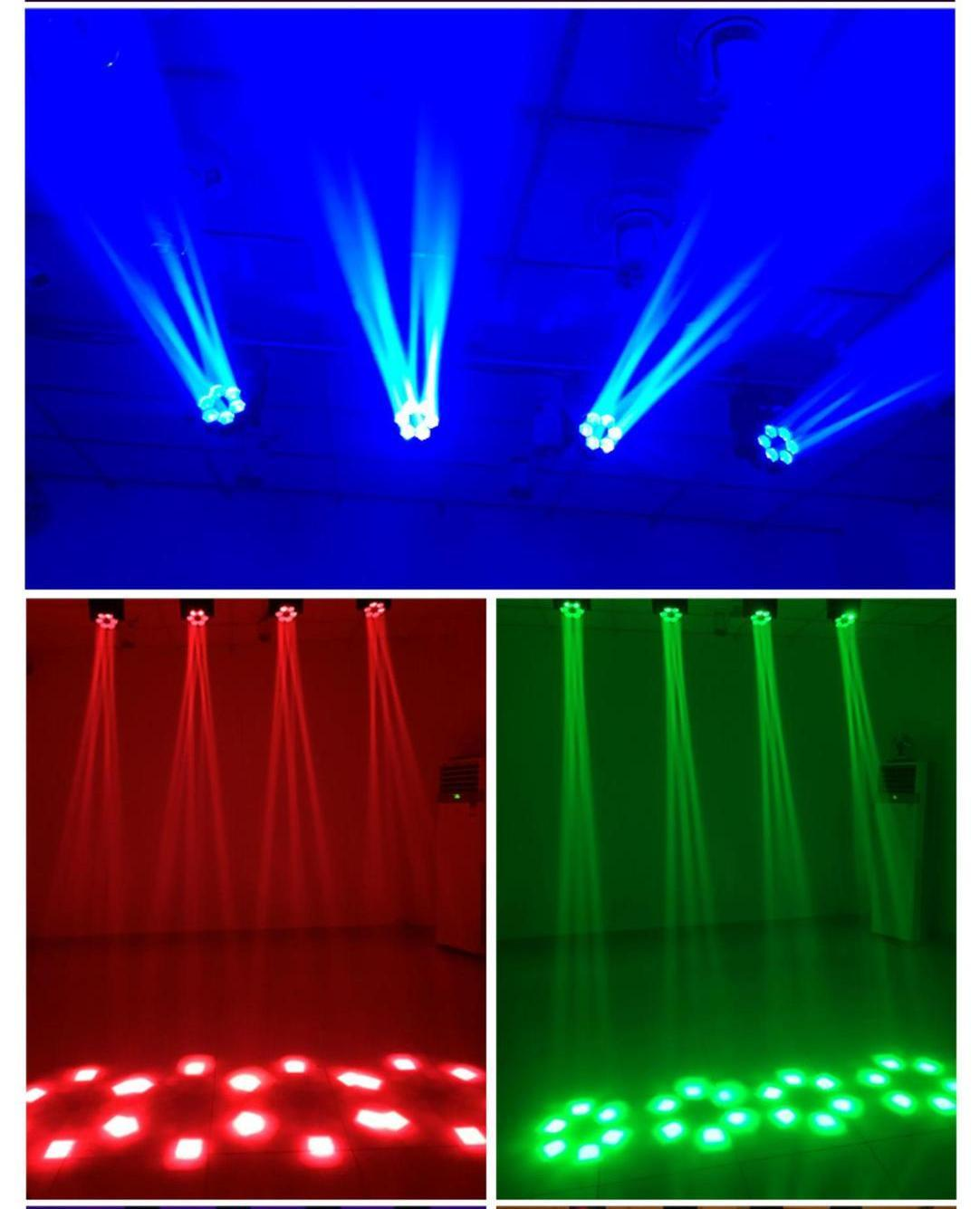 Mini dj light 6 bee eye moving head laser light