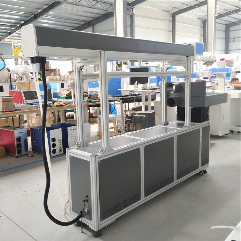 80W/100W/130W Co2 laser marking machine/ big working area cnc laser marking machine for nonmetal