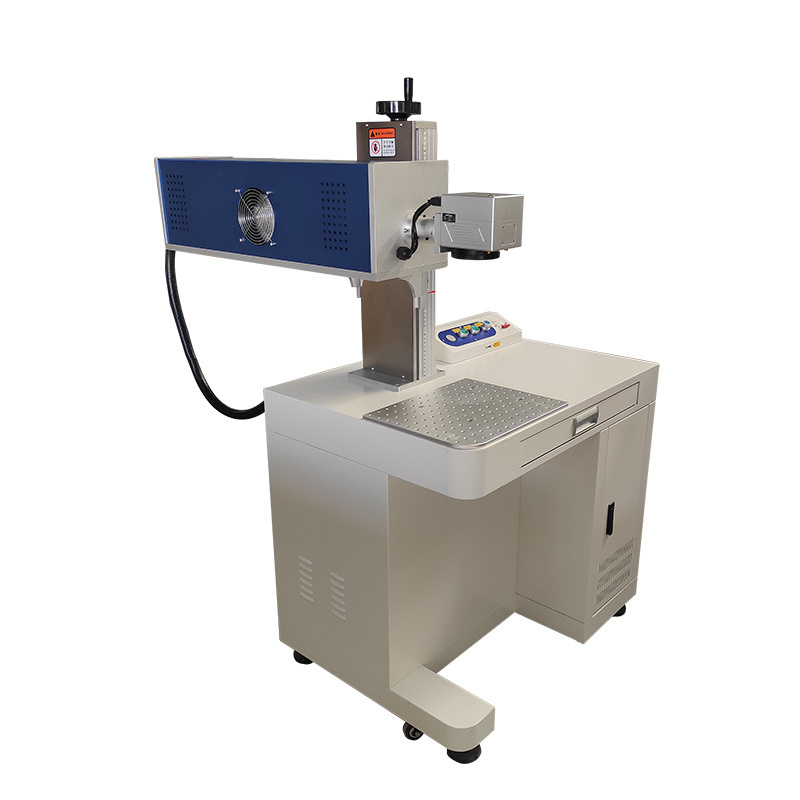 Cabinet Fiber Laser Marking Machine 50W 60W 80W 100W 200W Laser Marker for Stainless steel