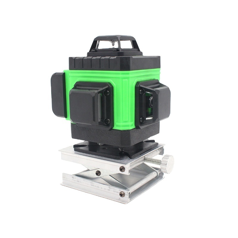 Factory green rotary 4d 16 cross lines rotary 360 laser levels lazer with lcd screen